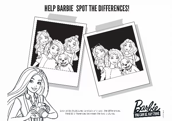 Barbie Spot The Difference